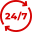 24/7 Availability
