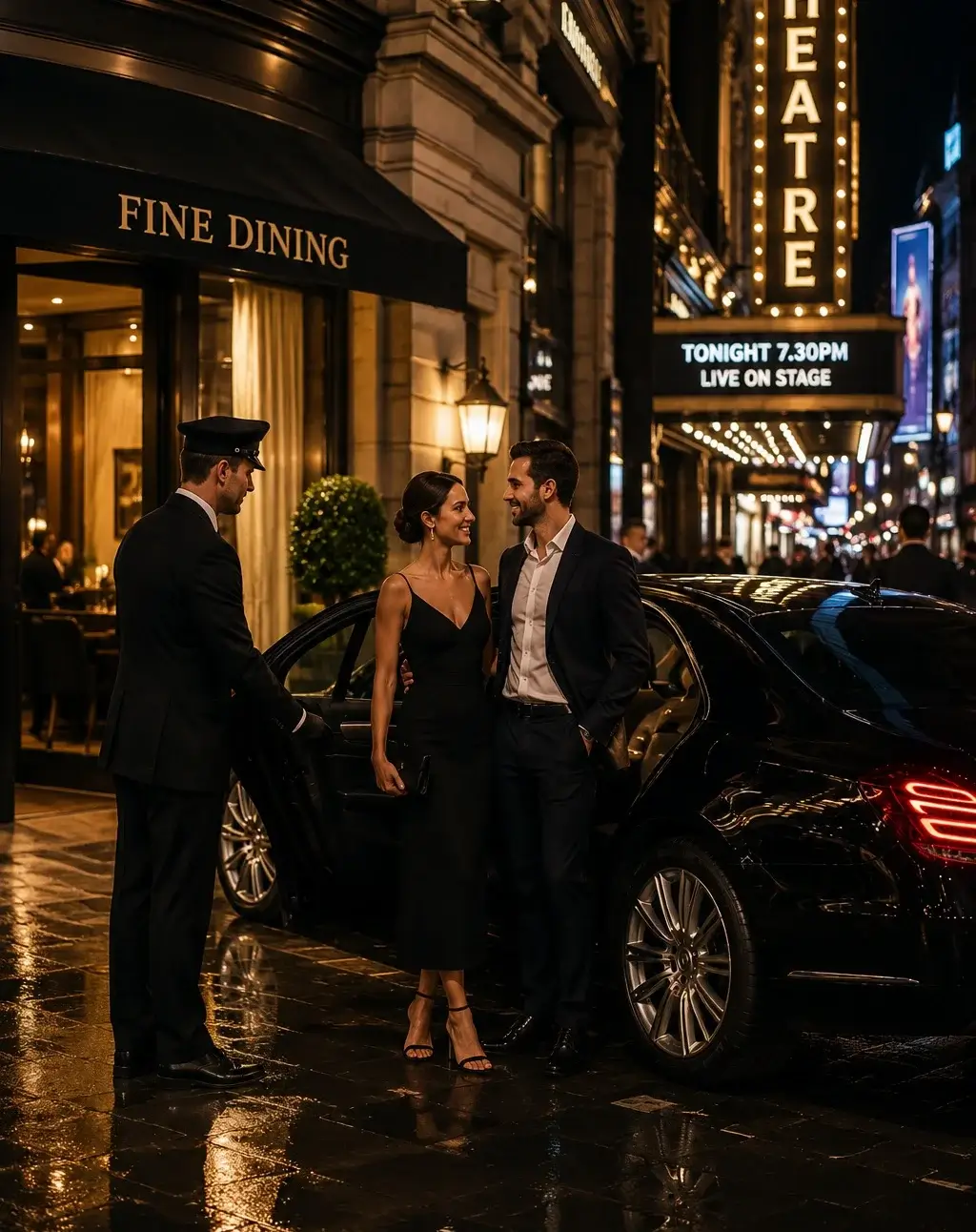 Chauffeur Driven Night Out Transfers
