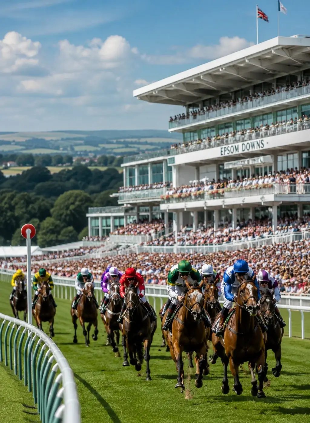 Luxury Epsom Downs Racecourse Chauffeur Car Hire Service