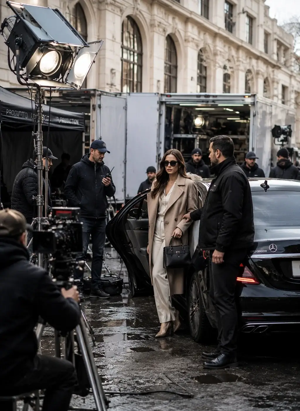 Professional Film Unit Cars & Production Vehicles Across London