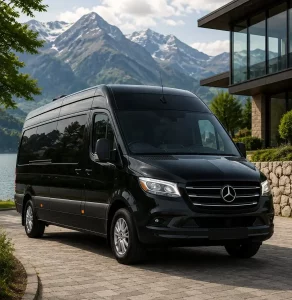uxury Mercedes Sprinter 16 Seater Chauffeur with London Transfers