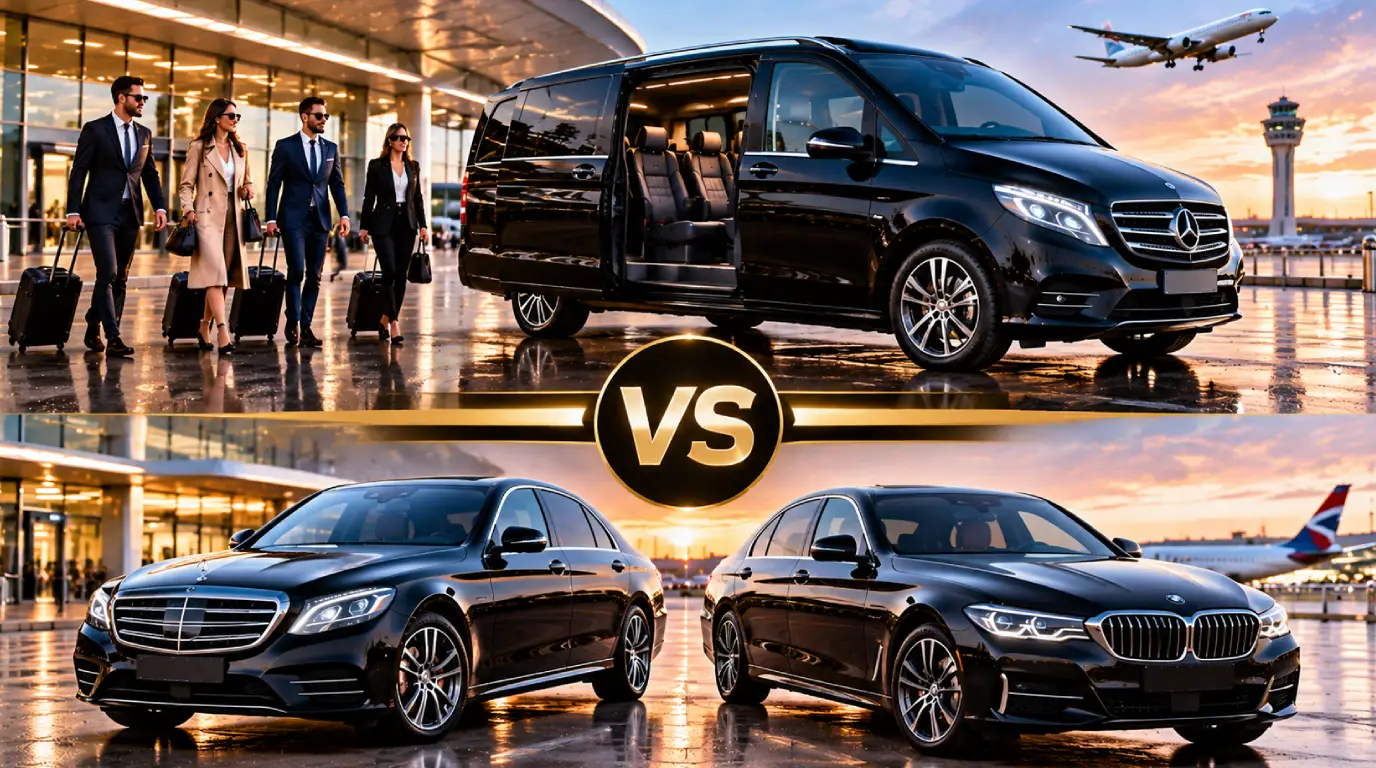 Is a Mercedes V-Class Better Than Two Executive Cars for Group Travel?